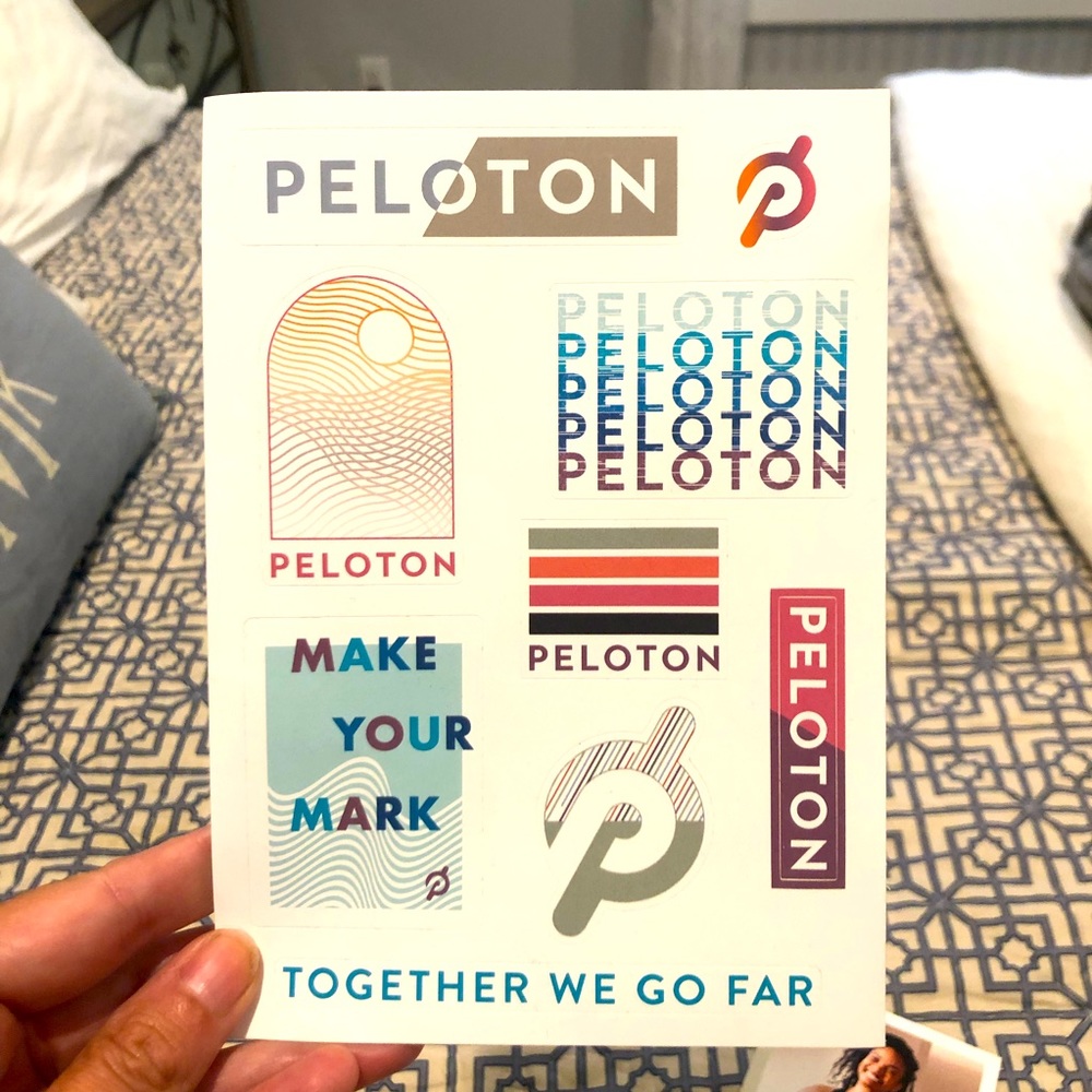Peloton Stickers NEW